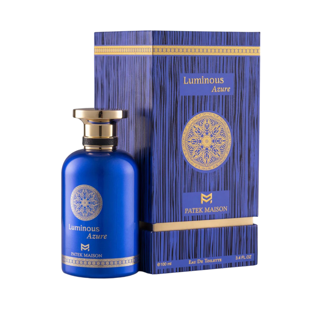 Luminous Azure by Patek Maison – Elegant Unisex Amber‑Floral Perfume |
